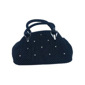 Mesh Beaded Handbag Purse NWOT
